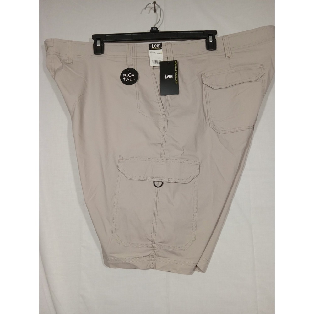 Lee Extreme Motion Cargo Shorts Men 54 Stone